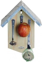 Esschert Design Vogelvoederhuisje - Bruin - 29 cm x 21 cm x 10 cm