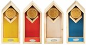 Esschert Design Pindakaas - Vogelvoederhuisje - Assorti - 13 cm x 13 cm x 30 cm