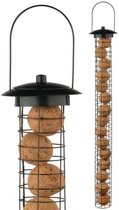 Esschert Design Vetbollenautomaat XL - Vogelvoederhuisje - Groen - 12.4 cm x 82.5 cm