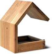 Voederhuis zadeldak eiken